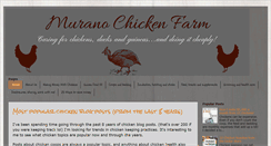 Desktop Screenshot of muranochickenfarm.com