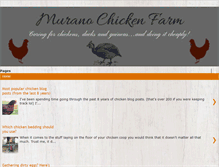 Tablet Screenshot of muranochickenfarm.com